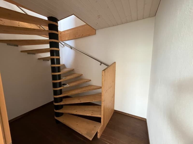 Treppen ins OG
