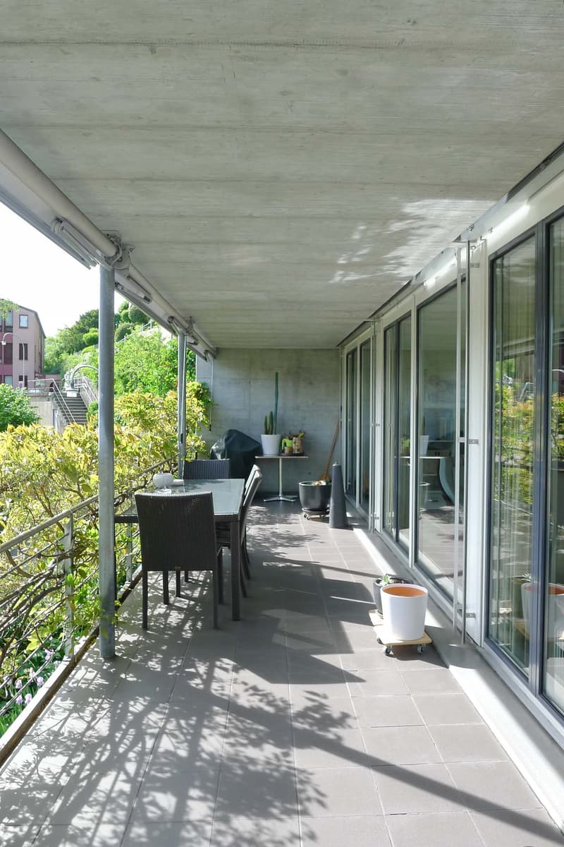 Tornare a casa, respirare profondamente, godere – Il vostro posto di loggia a Baden. (6)