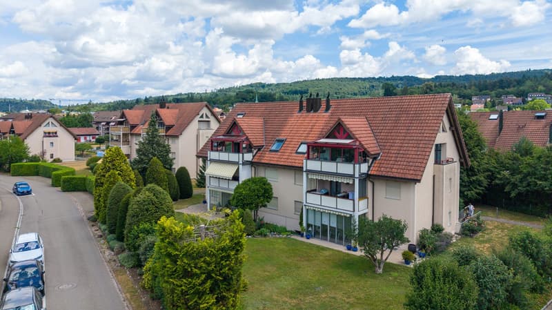 Aussenansicht (Wohnung oben, links)