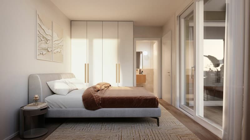 4.5 Zimmer Gartenwohnungen mit 250 m² und 100 m² Gartenanteil (4)