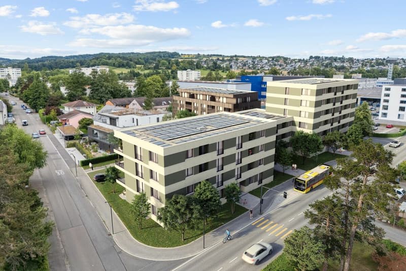 Grosszügige 3.5-Zimmer-Wohnung mit 98.1 m² und zwei Nasszellen (3)