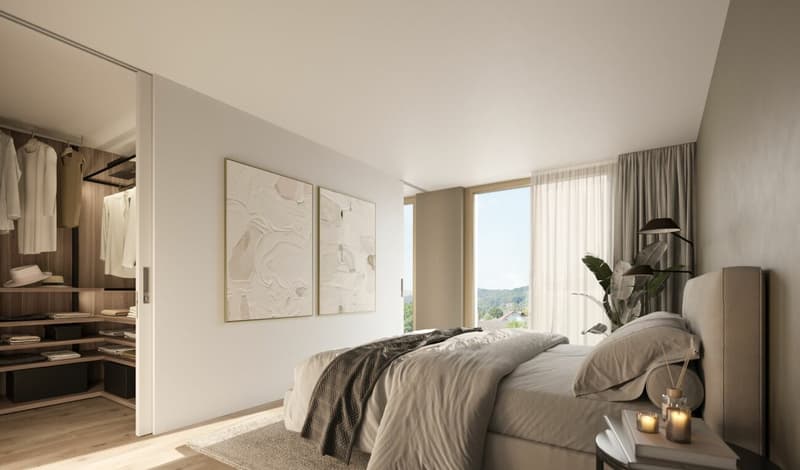 Sonnige 4.5 Zimmer Neubauwohnung mit Wintergarten (5)