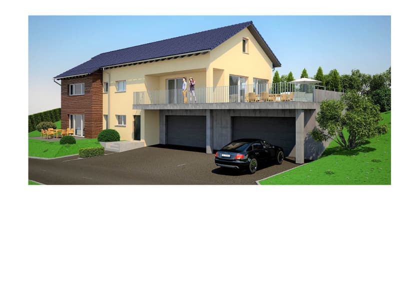Neubauwohnung mit grosser Terrasse und individuellem Ausbau (1)