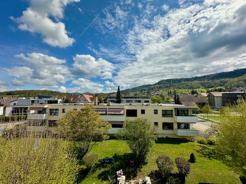 Modernisierte 3.5-Zimmerdachwohnung mit verglaster Terrasse und Garage (6)