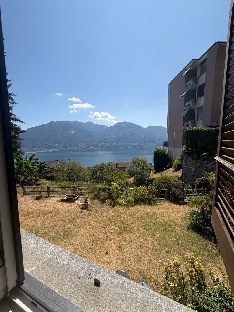 Luminoso appartamento di 2.5 locali a Brione sopra Minusio – Vista lago (15)