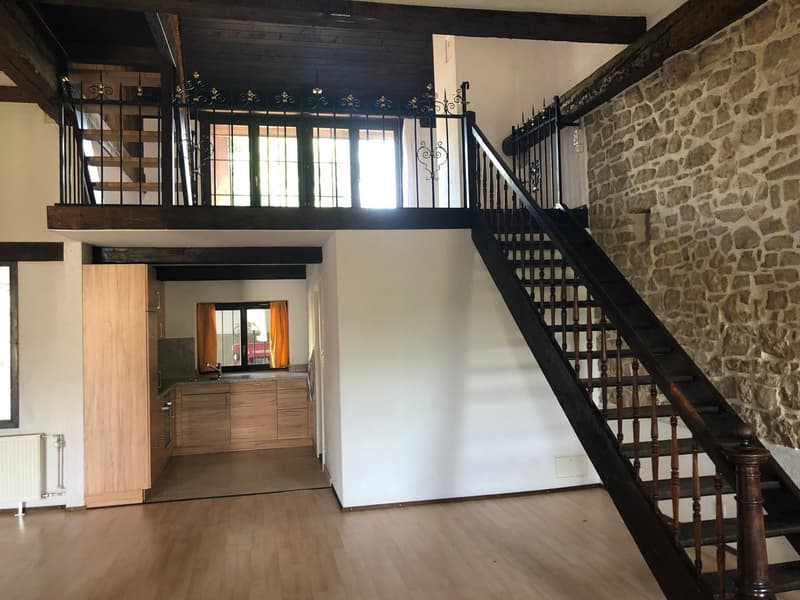Charmante 4-Zimmer-Maisonette-Wohnung mit Kamin in Arisdorf (6)