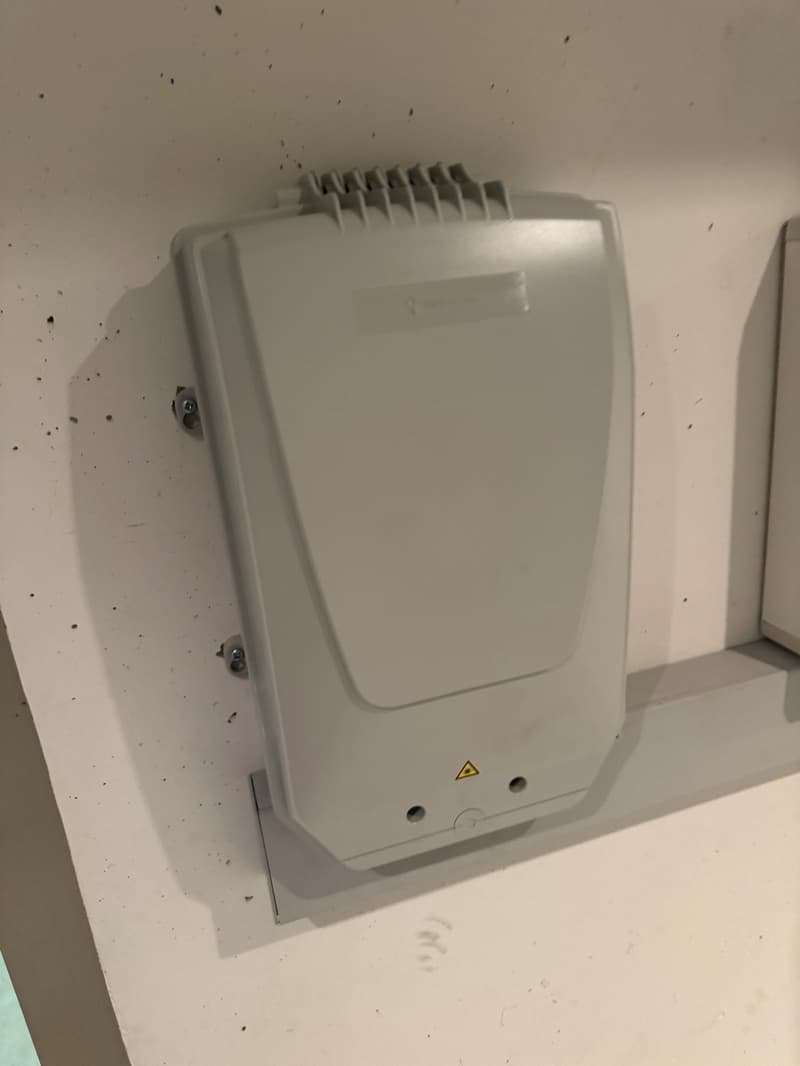 Glasfaser im UG vorhanden