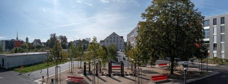 Zweitbezug: moderne 4.5 Zimmer- Maisonette Wohnung im Eigentumsstandard mit Sicht ins Grüne (14)
