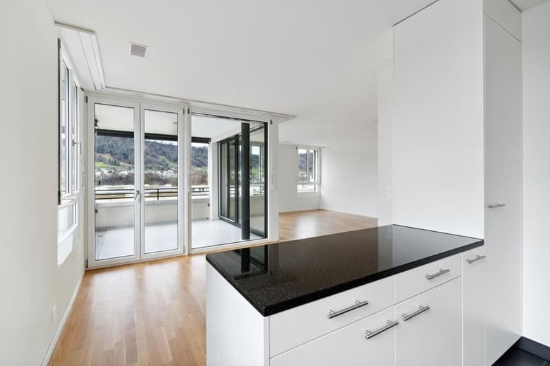Helle 3.5-Zimmer-Wohnung mit Balkon und Aussicht in Adliswil (2)