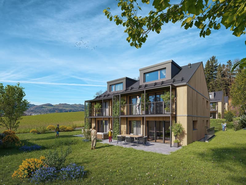 MAISON INDIVIDUELLE C1 - VOTRE MAISON AVEC VUE SUR LES ALPES ET CHARME (8)