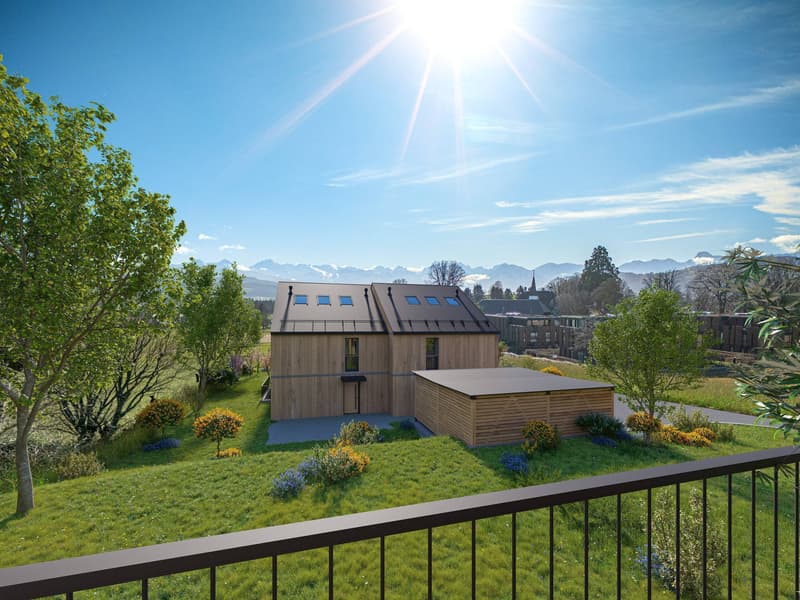 MAISON INDIVIDUELLE C1 - VOTRE MAISON AVEC VUE SUR LES ALPES ET CHARME (6)