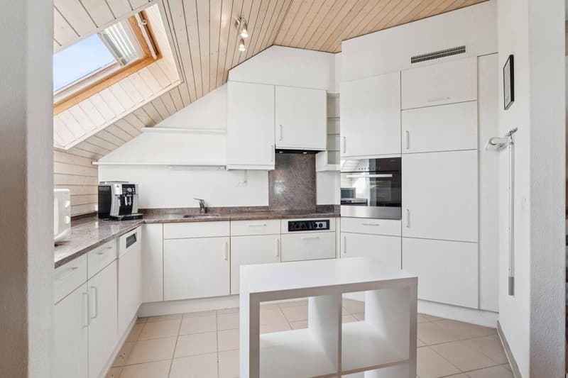 CHARMANT APPARTEMENT MANSARDÉ DANS UN ENDROIT CALME (8)
