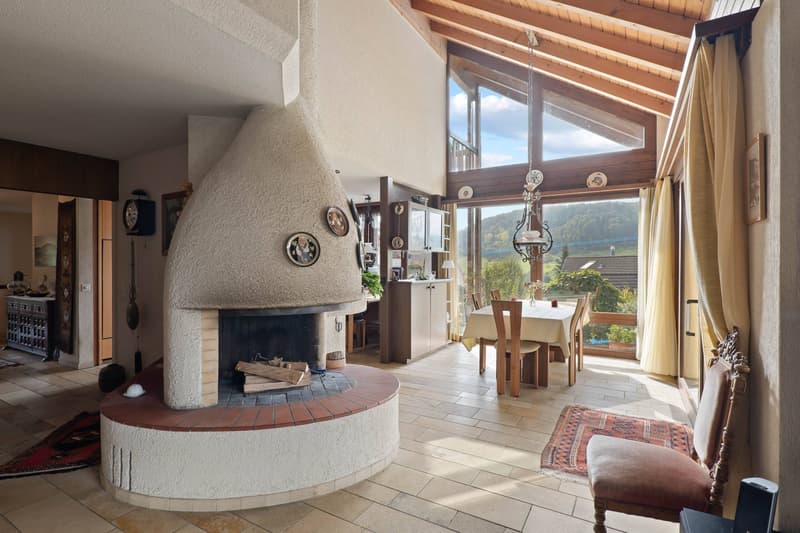 ECO-LIVING AVEC VUE : MAISON FAMILIALE AVEC INSTALLATION PHOTOVOLTAÏQUE ET VUE IMPRENABLE (3)