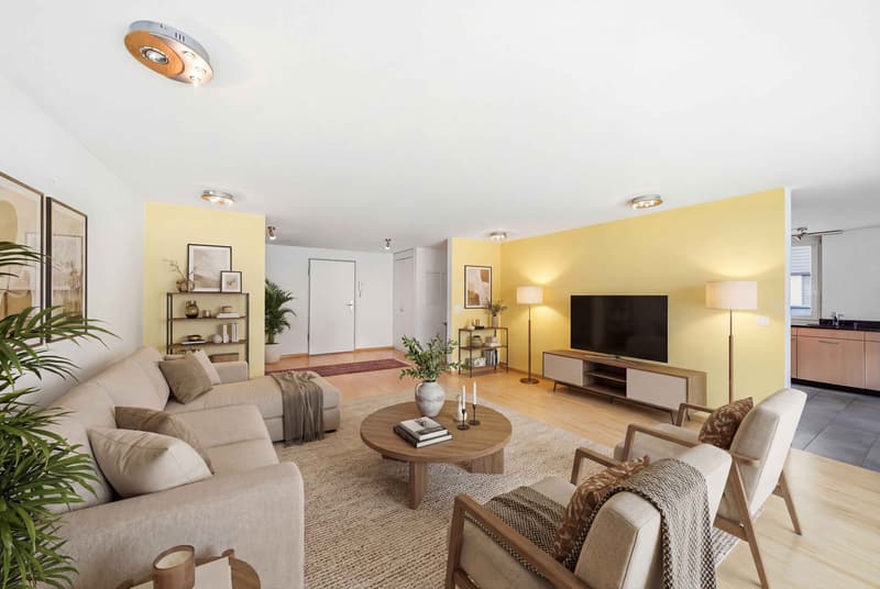 ESCLUSIVO CONDOMINIO DI 4,5 LOCALI CON BALCONE E AMPIO SENSO DELLO SPAZIO (2)