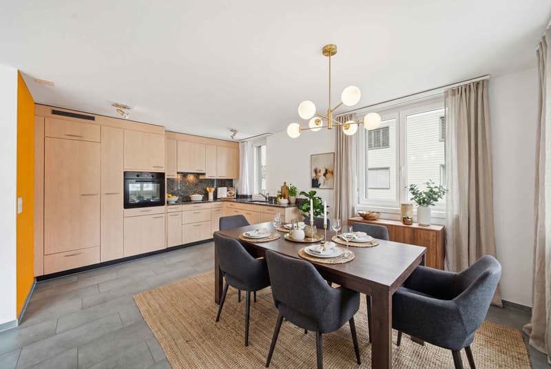 ESCLUSIVO CONDOMINIO DI 4,5 LOCALI CON BALCONE E AMPIO SENSO DELLO SPAZIO (4)