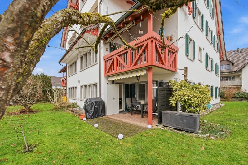 JOLI APPARTEMENT DE 4.5 PIÈCES AVEC JARDIN, CENTIMÈTRE CARRÉ (6)