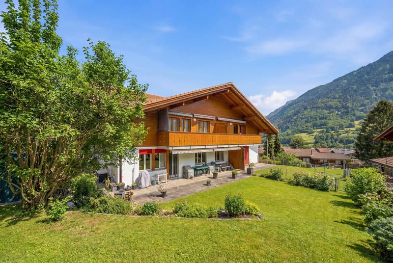 APPARTEMENT DE JARDIN DE STYLE AU MILIEU DES ALPES (7)