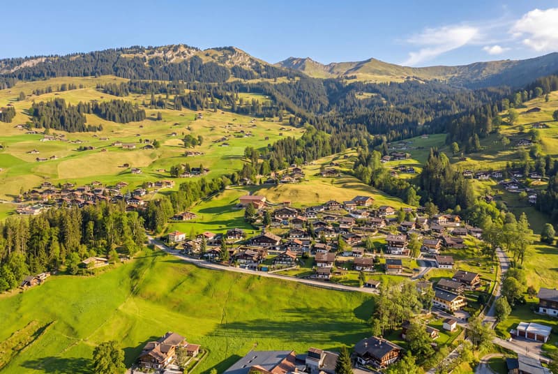 POSIZIONE SOLARE SUL LENK - Terreno edificabile di 747 m² con una vista da sogno sulle montagne (8)