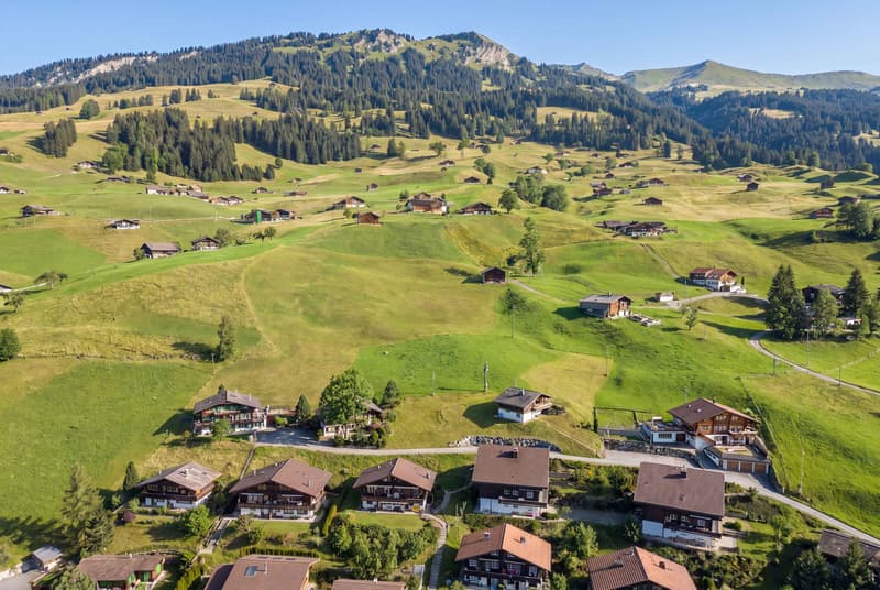 POSIZIONE SOLARE SUL LENK - Terreno edificabile di 747 m² con una vista da sogno sulle montagne (6)