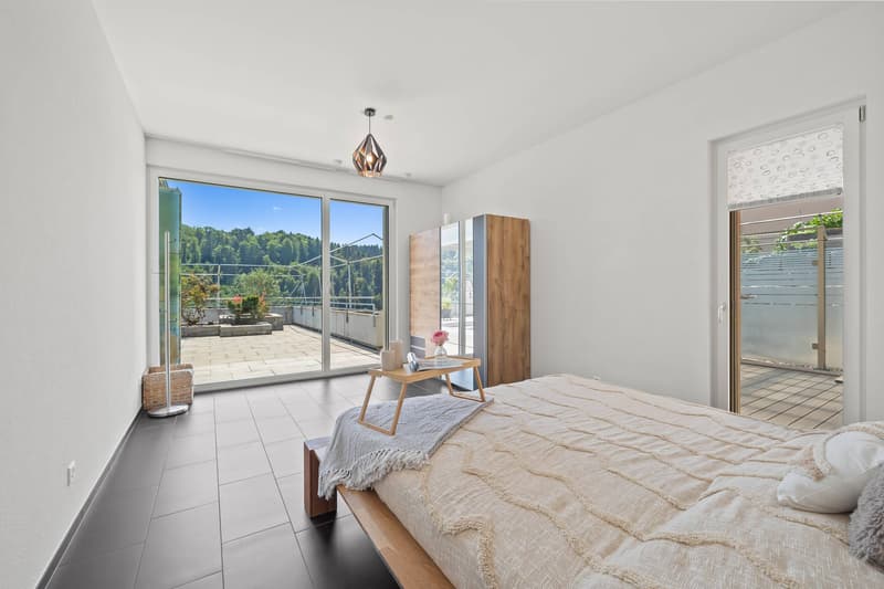 MEHR NATUR. MEHR RUHE.  MEHR ZUHAUSE - EXKLUSIVE WOHNUNG MIT  213 M² TERRASSE (4)