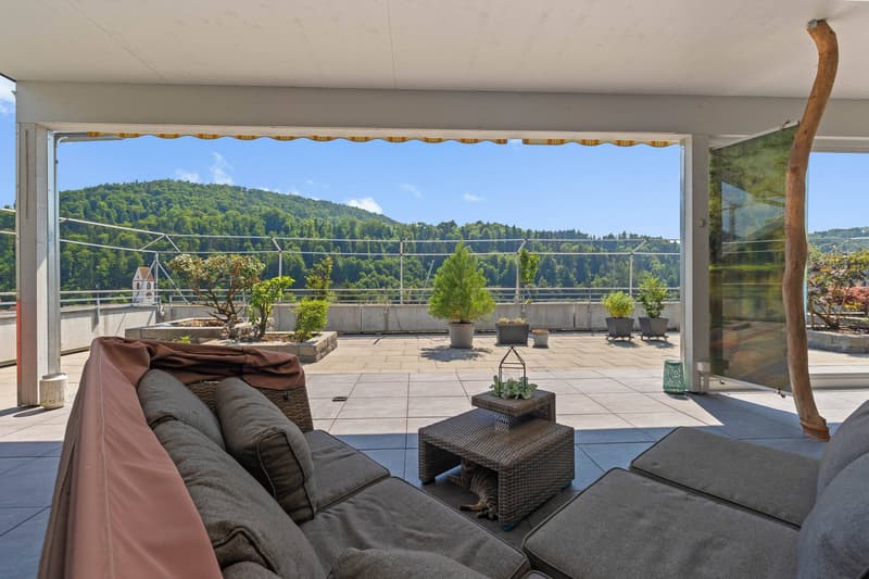 MEHR NATUR. MEHR RUHE.  MEHR ZUHAUSE - EXKLUSIVE WOHNUNG MIT  221 M² TERRASSE (5)
