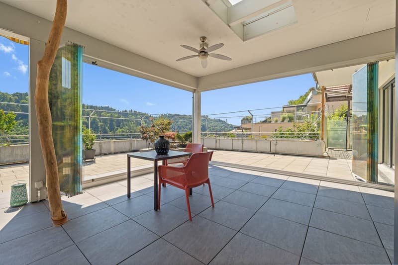 MEHR NATUR. MEHR RUHE.  MEHR ZUHAUSE - EXKLUSIVE WOHNUNG MIT  213 M² TERRASSE (6)