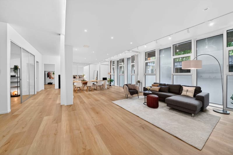 DOPPELTES POTENTIAL IM PARTERRE MIT 289 M² IN DER ATELIER 5-SIEDLUNG (2)