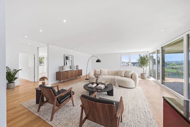 MODERNE 4.5-ZIMMER-WOHNUNG MIT ZWEI VERGLASTEN LOGGIAS IN BISCHOFSZELL (1)