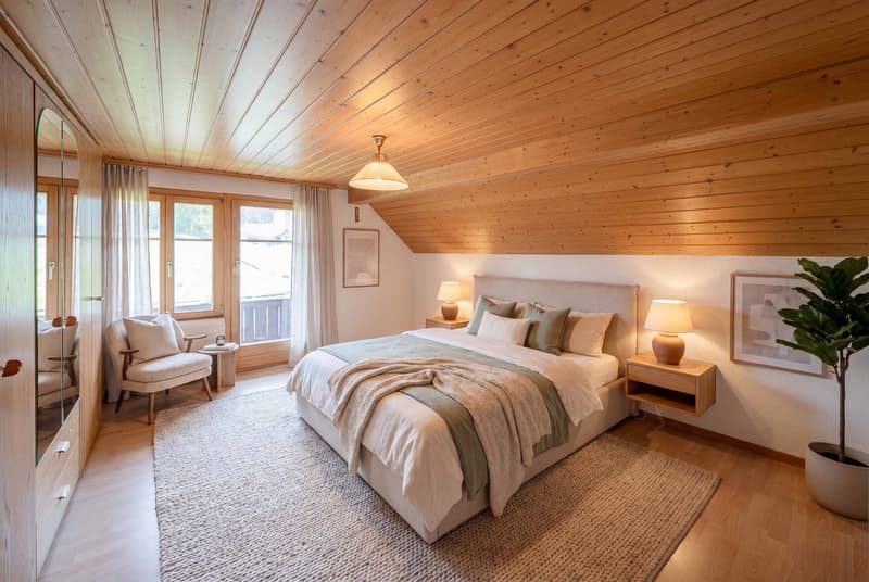 CHARMING AND AFFORDABLE - 8-ROOM HOUSE WITH A SEPARATE APARTMENT (4)
