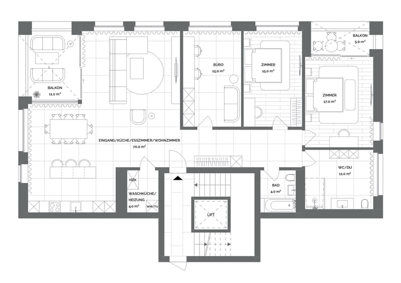 MODERNE WOHNUNG MIT WEITBLICK AM STADTRAND (9)