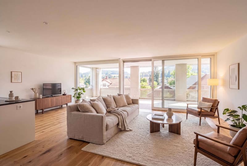 MODERNE UND NEUWERTIGE 5.5 ZIMMERWOHNUNG (1)