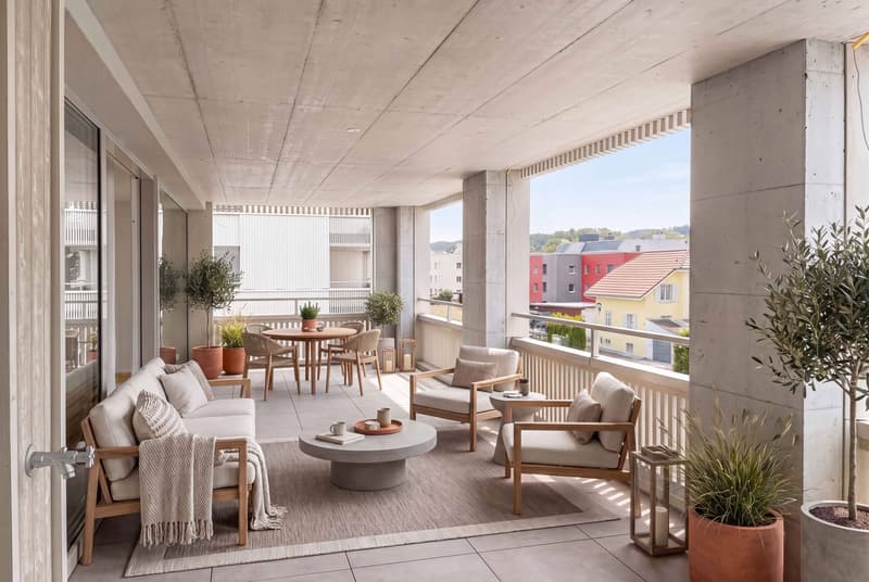 MODERNE UND NEUWERTIGE 5.5 ZIMMERWOHNUNG (6)