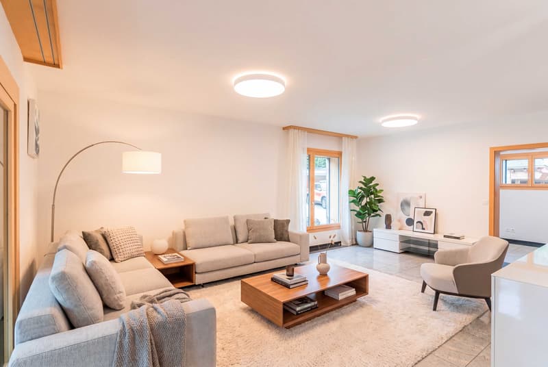HOCHWERTIGE 3.5 ZIMMER GARTENWOHNUNG ZENTRAL IN DAVOS (2)