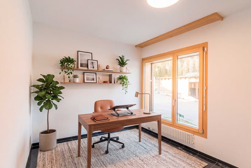 HOCHWERTIGE 3.5 ZIMMER GARTENWOHNUNG ZENTRAL IN DAVOS (4)