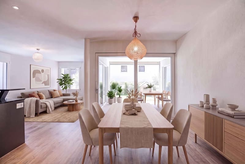 STILVOLLE 4.5 ZIMMER GARTENWOHNUNG MIT TERRASSE (1)