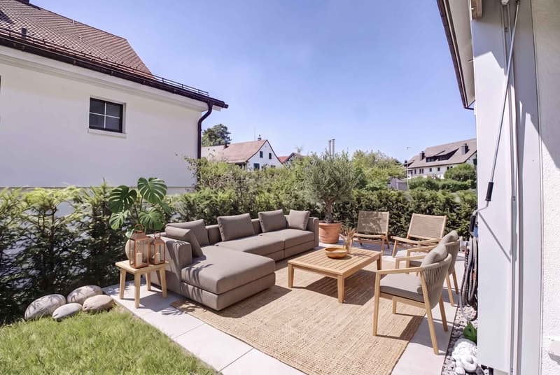 STILVOLLE 4.5 ZIMMER GARTENWOHNUNG MIT TERRASSE (6)