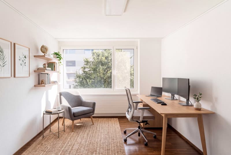 STILVOLL, HELL, ZENTRUMSNAH - 4.5 ZIMMER WOHNUNG IN EBIKON (5)