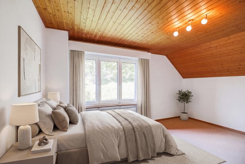 HANGLAGE UND VIEL POTENZIAL - FREISTEHENDES 6.5 ZIMMER EINFAMILIENHAUS (5)