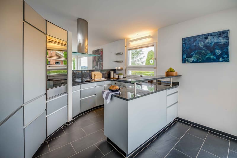 ERHOBEN MIT BLICK INS GRÜNE - GEDIEGENES 6.5 ZIMMER EINFAMILIENHAUS (4)