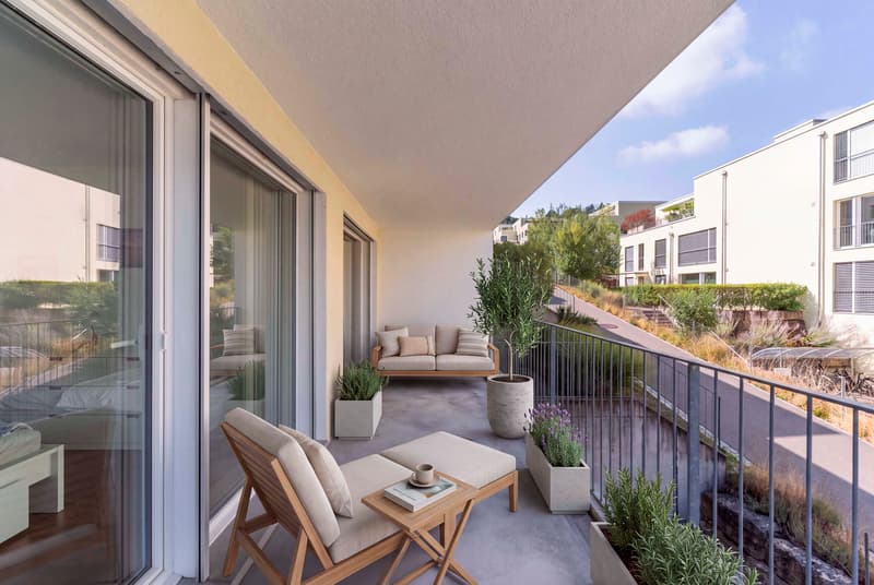 MODERNER TERRASSENTRAUM AN PRIVILEGIERTER HANGLAGE (7)