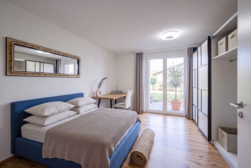GARTENGLÜCK NAHE BERN - 3.5 ZIMMER GARTENWOHNUNG IN MÜNCHENBUCHSEE (4)