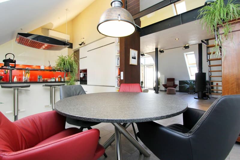 Appartement de toit sensationnel en droit de construction (7)
