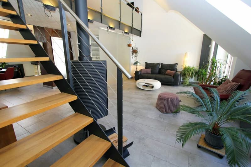 Appartement de toit sensationnel en droit de construction (3)