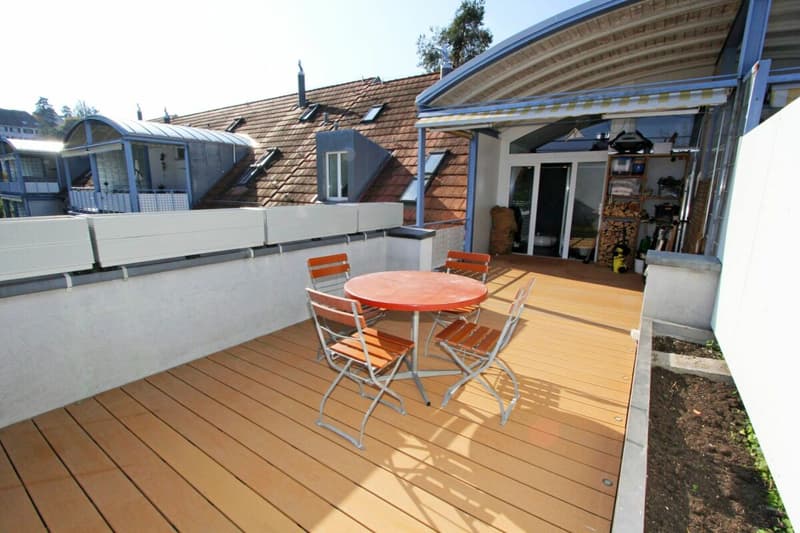 Appartement de toit sensationnel en droit de construction (8)