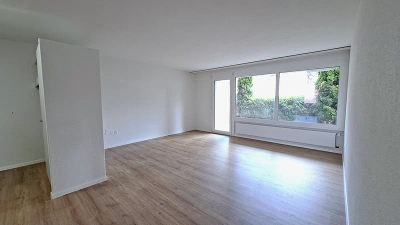 Einziehen und wohlfühlen - komplett renovierte 4.5-Zimmer-Gartenwohnung (2)