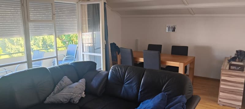 Charmante 2-Zimmer-Dachwohnung mit Balkon in Stansstad (4)