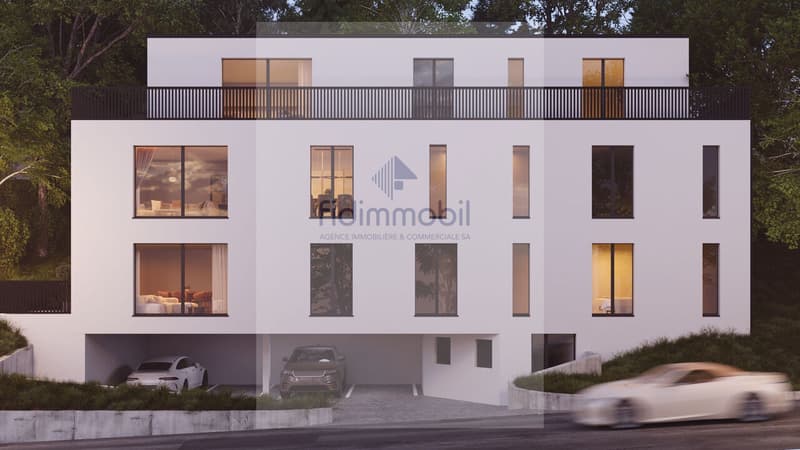 Nouvel immeuble résidentiel de 3 logements dans un environnement calme (2)