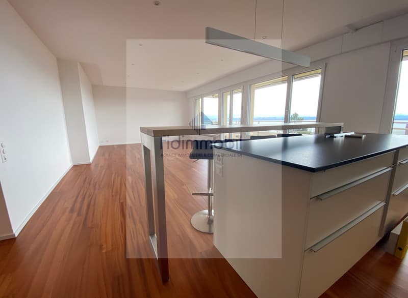 APPARTEMENT ENTIEREMENT RENOVE AVEC VUE IMPRENABLE SUR LE LAC (3)