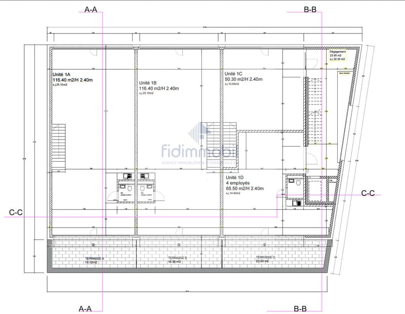 Surfaces commerciales, administratives et artisanales modulables (4)