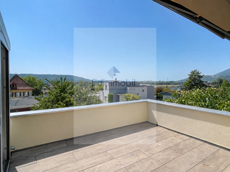 Appartement de 3 pièces avec cheminée, jardin d'hiver et terrasse (8)